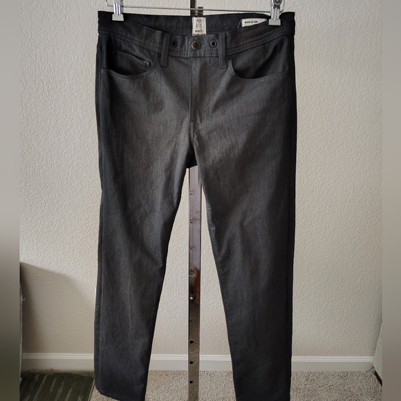 Hiroshi Kato USA The Pen Slim Jeans Grey Jean Pants Size 31 Inseam 32 Waist